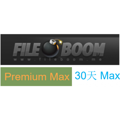 fileboom premium（max版） 30天高级会员激活码